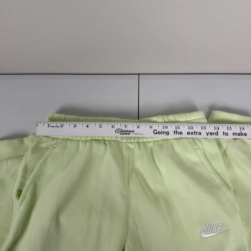 Nike Kids Standard Fit Jogger‎ Sweatpants Lime Green Casual Sportswear Size L